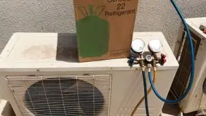 فريون المكيف الشباك ناقص